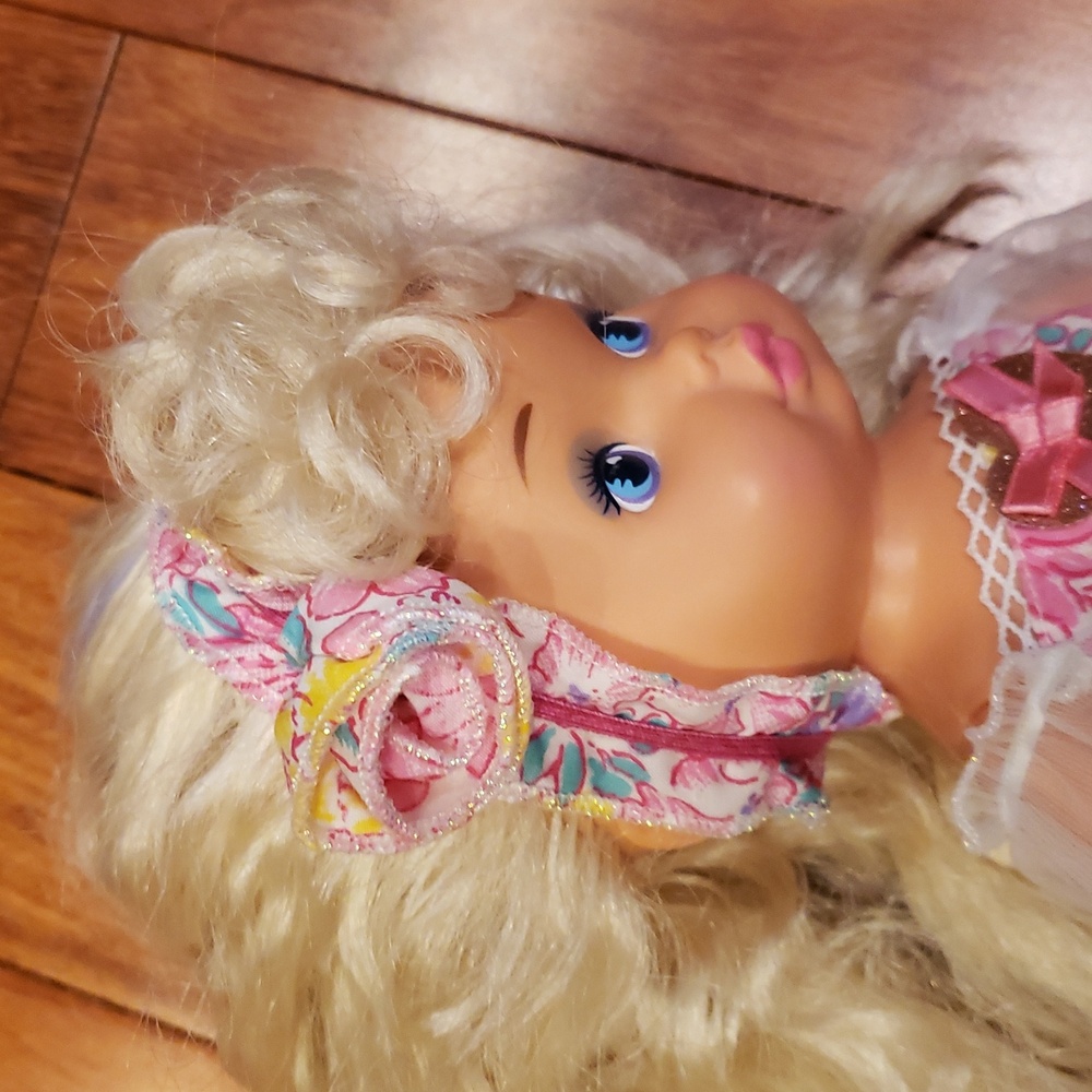 Vintage 1988 Doll Lil Miss Magic Hair, Magic Touch. Original Clothes And Shoes - Picture 12 of 14